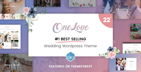Download OneLove v.2.4 - The Elegant & Clean Multipurpose Wedding WordPress Theme Free