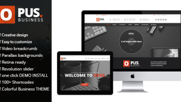 Download Opus Business - Multipurpose Business WordPress Theme Free