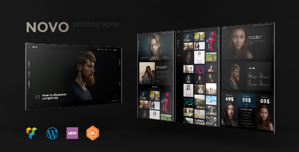 Download Photography v.5.5.4 - Novo Photography WordPress for Photography Free