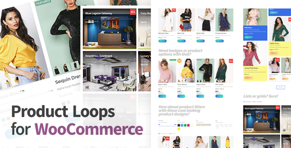 Download Product Loops for WooCommerce 100+ Awesome styles and options for your WooCommerce products - Free Wordpress Plugin