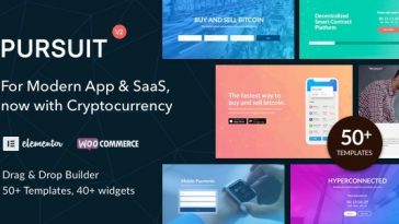 Download Pursuit - A Flexible App & Cloud Software Theme Free