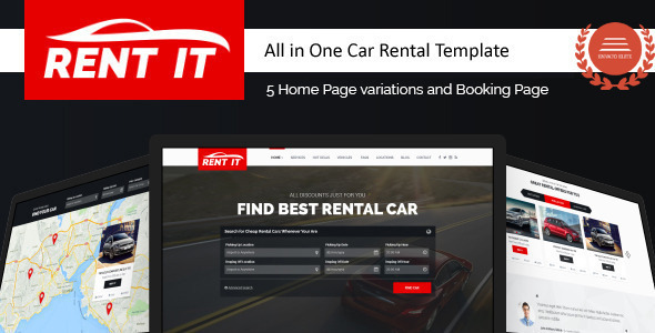 Download Rentit - Car / Bike / Vehicle Rental WordPress Theme Free