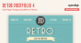 Download Retro Portfolio - One Page Vintage WordPress Theme Free