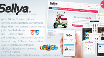 Download Sellya v.2.6.3 - Responsive WooCommerce Theme Free