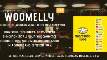 Download Sincroniza Woocommerce con MercadoLibre: Woomelly  - Free Wordpress Plugin
