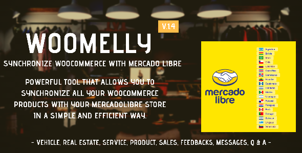 Download Sincroniza Woocommerce con MercadoLibre: Woomelly  - Free Wordpress Plugin