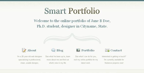 Download Smart Portfolio - WordPress Edition Free
