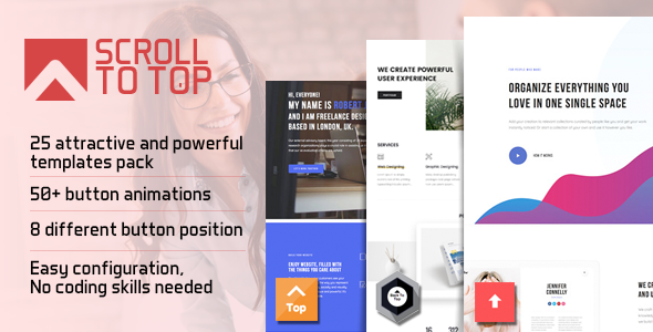 Download Smart Scroll to Top  Faster and Easier scroll to top plugin for WordPress – Free WordPress Plugin