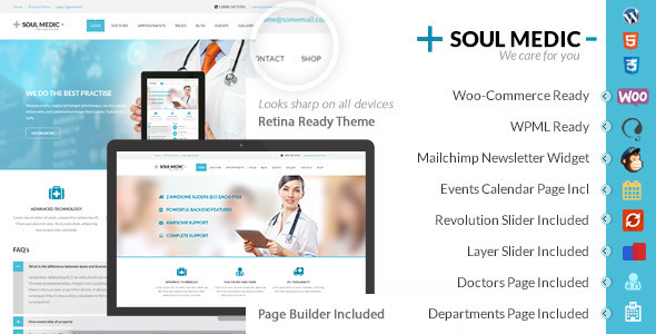 Download SoulMedic Health - Medical & Health Care Theme Free