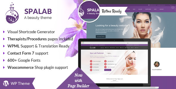 Download Spa Lab v.4.9.8 – Beauty Spa, Health Spa Theme Free