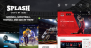 Download Splash Sport - WordPress Sports Theme for Basketball, Football, Soccer and Baseball Clubs Free