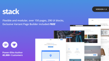 Download Stack v.1.5.6 - Multi-Purpose WordPress Theme with Variant Page Builder & Visual Composer Free