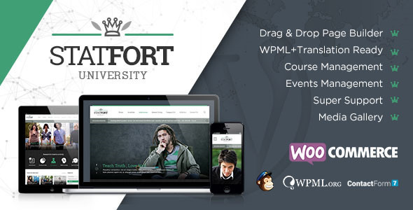 Download Statfort - Educational Wordpress Theme Free