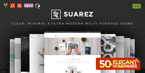Download Suarez - Clean, Minimal & Modern Multi-Purpose WordPress Theme Free