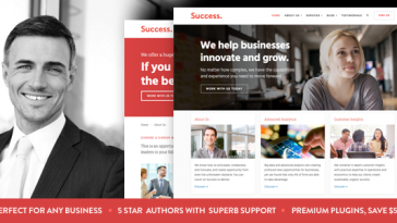 Download Success v.6.7.5 - Business and Professional Services WordPress Theme Free