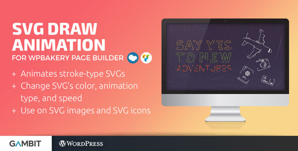 Download SVG Draw Animation for WPBakery Page Builder (formerly Visual Composer)  - Free Wordpress Plugin