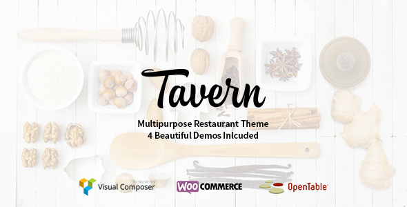 Download Tavern v.5.6 - Professional Restaurant Theme Free