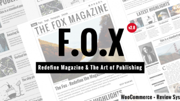 Download The Fox - Modern Magazine WordPress Theme Free
