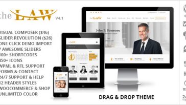 Download The Law Lawyer - Lawyers Theme + RTL Free