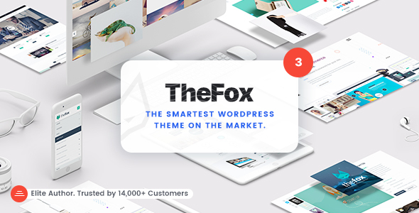 Download TheFox - Responsive Multi-Purpose WordPress Theme Free