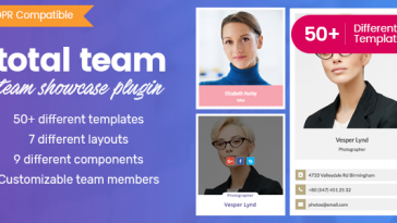 Download Total Team Responsive Team Showcase Plugin For WordPress - Free Wordpress Plugin