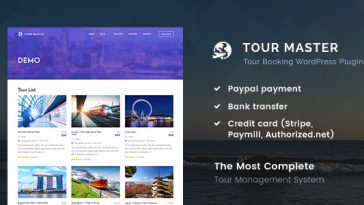 Download Tour Master Tour Booking, Travel WordPress Plugin - Free Wordpress Plugin