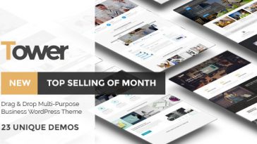 Download Tower - Business-Driven Multipurpose WP Theme Free