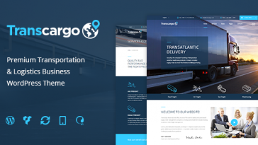 Download Transcargo - Transport WordPress Theme for Transportation, Logistics and Shipping Companies Free
