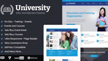Download University - Education, Event and Course Theme Free