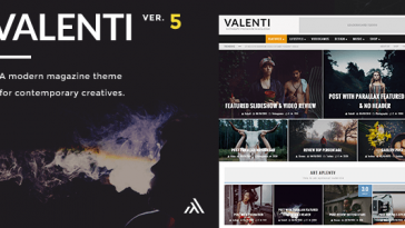 Download Valenti - WordPress HD Review Magazine News Theme Free