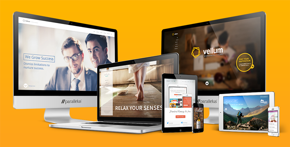 Download Vellum - Responsive WordPress Theme Free
