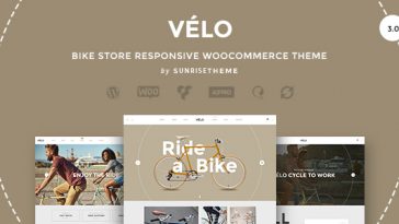 Download Velo - Bike Store Responsive Business Theme Free