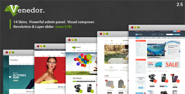Download Venedor - WordPress + WooCommerce Theme Free