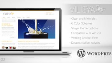 Download Vilisya - Minimalist Business Wordpress Theme 3 Free
