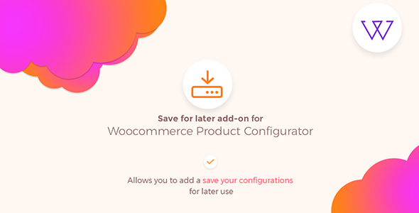 Download Visual Product Configurator Save For Later Addon  - Free Wordpress Plugin
