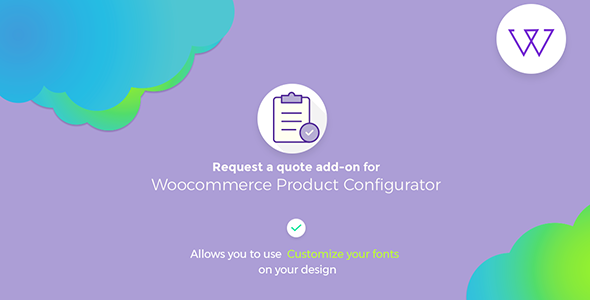 Download Visual Products Configurator Request a quote Addon  - Free Wordpress Plugin