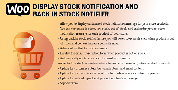 Download Woo Display Stock Notification And Back In Stock Notifier  - Free Wordpress Plugin