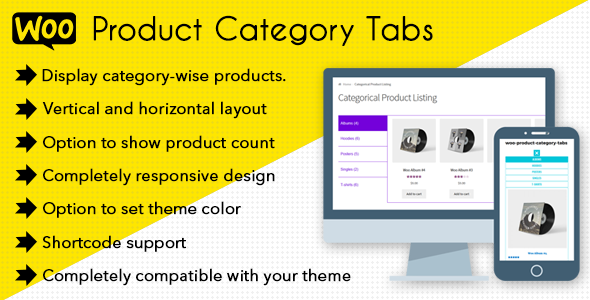 Download Woo Product Category Tabs CloudBerriez - Free Wordpress Plugin
