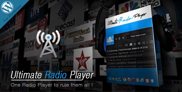 Download Ultimate Radio Player WordPress Plugin