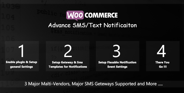 Download WooCommerce Advance SMS/Text Notification   – Free WordPress Plugin