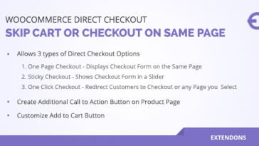 Download Woocommerce Direct Checkout, Skip Cart / Checkout on Same Page  - Free Wordpress Plugin