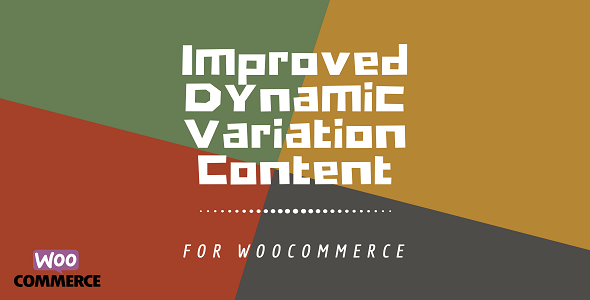 Download WooCommerce Dynamic Variation Content Plus  - Free Wordpress Plugin