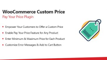 Download WooCommerce Name Your Price Custom Pay Your Price Plugin - Free Wordpress Plugin
