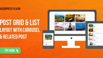 Download Wordpress Post Grid / List / Timeline Layout With Carousel & Related Post  - Free Wordpress Plugin