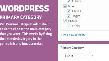 Download WordPress Primary Category  - Free Wordpress Plugin