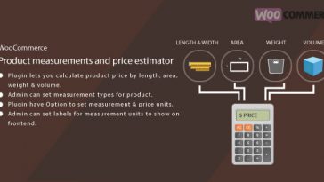 Download WordPress WooCommerce Measurement Price Estimator  - Free Wordpress Plugin