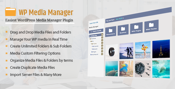 Download WP Media Manager The Easiest WordPress Media Manager Plugin - Free Wordpress Plugin