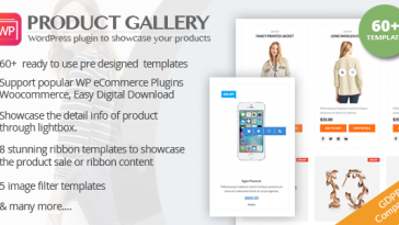 Download WP Product Gallery Responsive Products Showcase Listing for WordPress - Free Wordpress Plugin