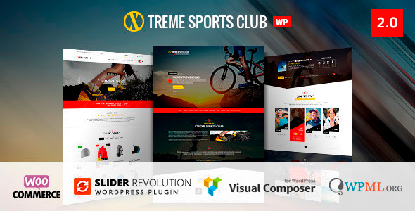 Download Xtreme Sports - WordPress Theme Free