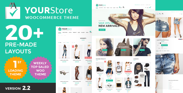 Download YourStore - Woocommerce theme Free